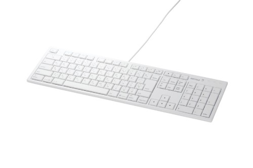 BUFFALO バッファロー Mac用パンタグラフキーボード ホワイト BSKBM01WH