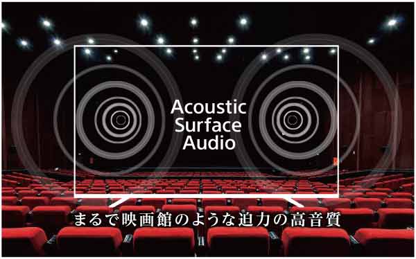 SONY アコースティックサーフェスオーディオ