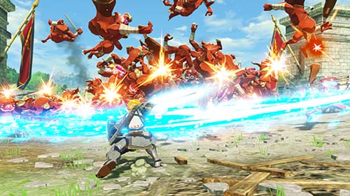 ゼルダ無双 厄災の黙示録 プレイ画面