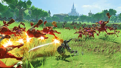 ゼルダ無双 厄災の黙示録 プレイ画面