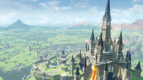 ゼルダ無双 厄災の黙示録 プレイ画面