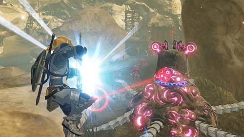 ゼルダ無双 厄災の黙示録 プレイ画面