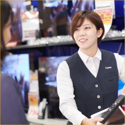 ノジマスタッフヘルパーはおりません