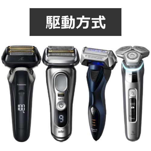 シェーバーの駆動方式