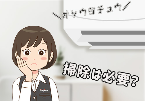 お掃除機能付きエアコンは掃除の必要ない?
