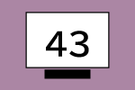 43インチ