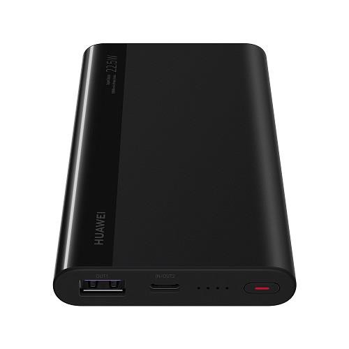 HUAWEI ファーウェイ モバイルバッテリー SuperCharge Power Bank 【容量10,000mAh/出力22.5W/USB TypeA/USB TypeC/ブラック】  POWERBANK-BLACK 6941487218042