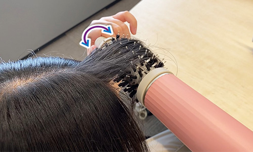 使いやすいロールブラシ