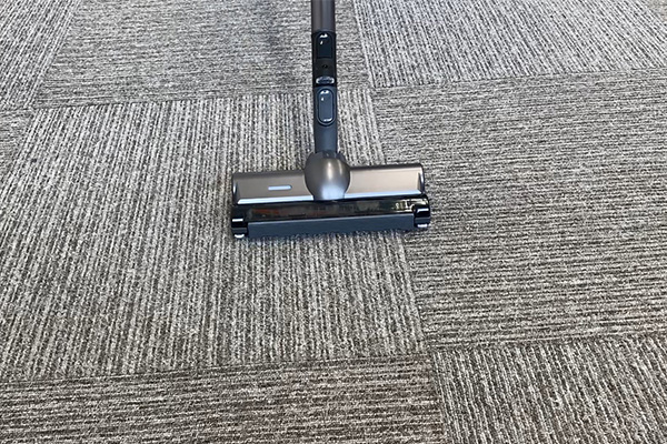 カーペット ビーズ掃除完了