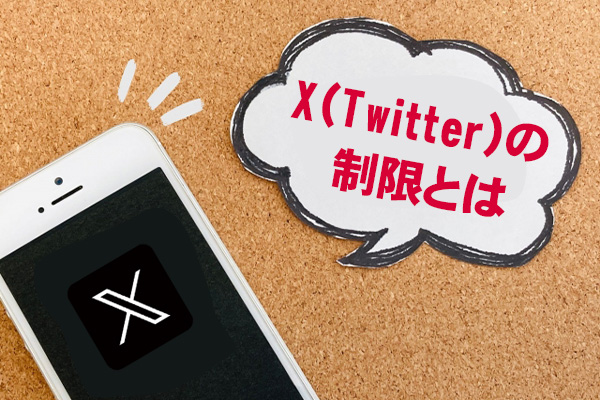 X(Twitter)の制限とは?どんなものがある?