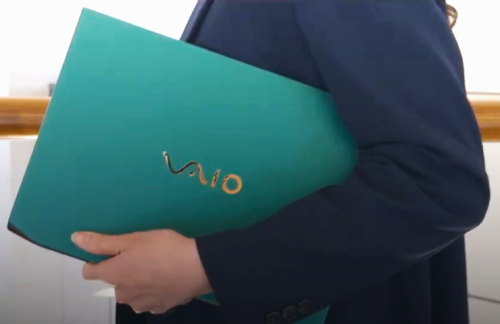 VAIOの軽さを実感