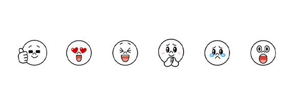 LINEのリアクション機能