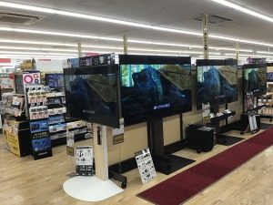 壁掛テレビコーナー