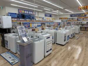 洗濯機コーナー