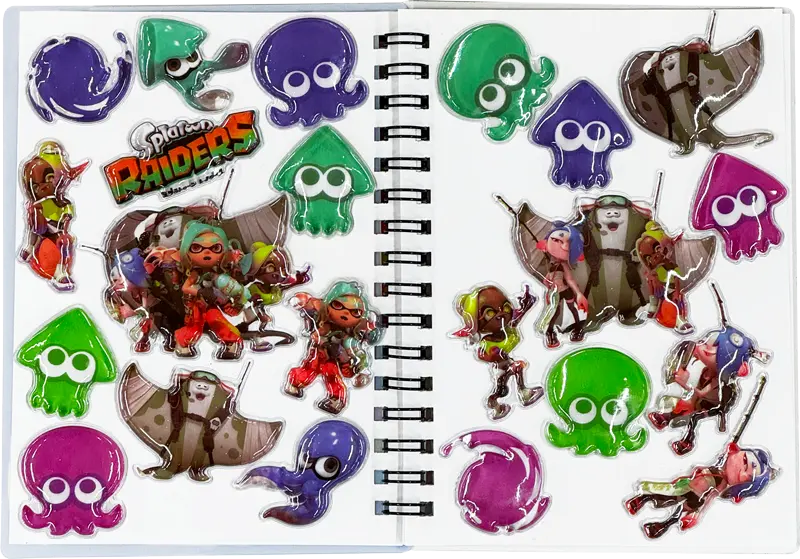 スプラトゥーン レイダース予約特典 シール帳