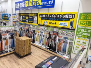 掃除機コーナー